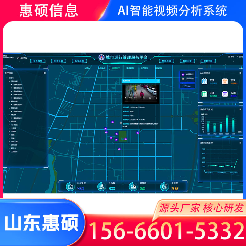福建城管视频AI智能分析系统